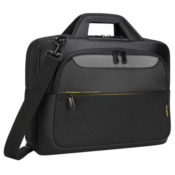 Targus Citygear 35.6 cm (14") Toploader bag Black - Image 1