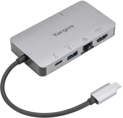 Targus DOCK419 Wired USB 3.2 Gen 1 (3.1 Gen 1) Type-C Grey