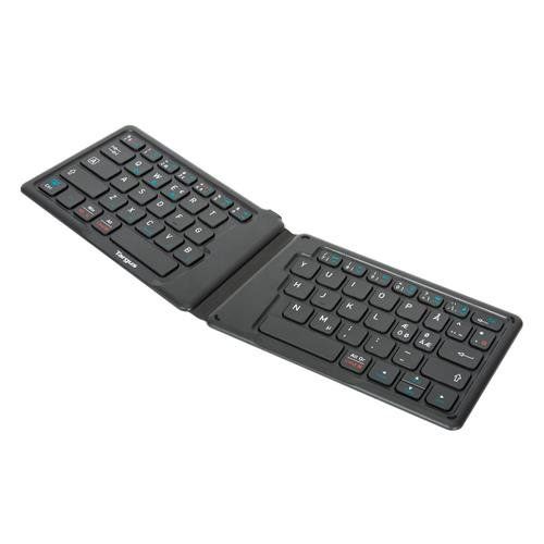 Targus AKF003NO keyboard Universal Bluetooth QWERTY Nordic Black - Image 1