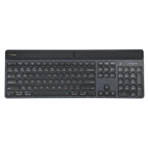 Targus EcoSmart AKB868UK keyboard Universal Bluetooth QWERTY UK English Black - Image 1
