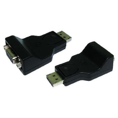Cables Direct DisplayPort-VGA Black - Image 1