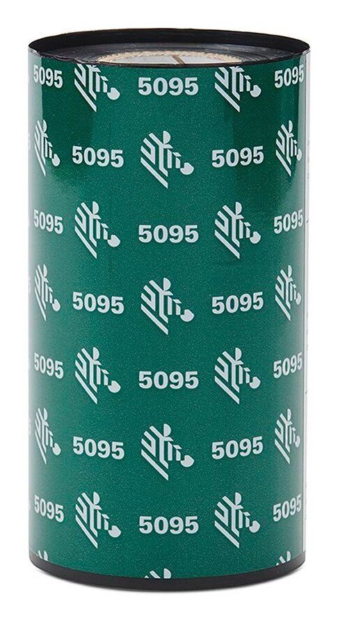 Zebra 5095 Resin thermal ribbon 450 m Black - Image 1