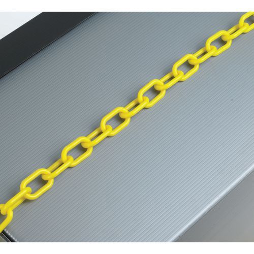 Plastic Chain 10mm Short Link 25 Metre Yellow 328275 - Image 1