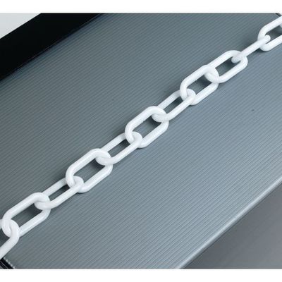 8mm Chain 25m Long Plastic White 360077