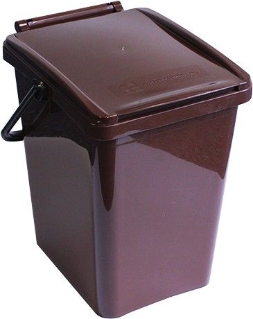 Solid Walled Kitchen Caddy 10L Brown 378479 - Image 1