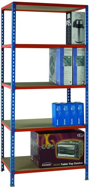 Standard Duty Painted Orange Shelf Unit Blue 378969