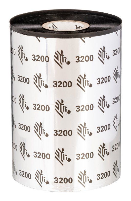 Zebra 3200 Wax-Resin thermal ribbon 450 m Black - Image 1