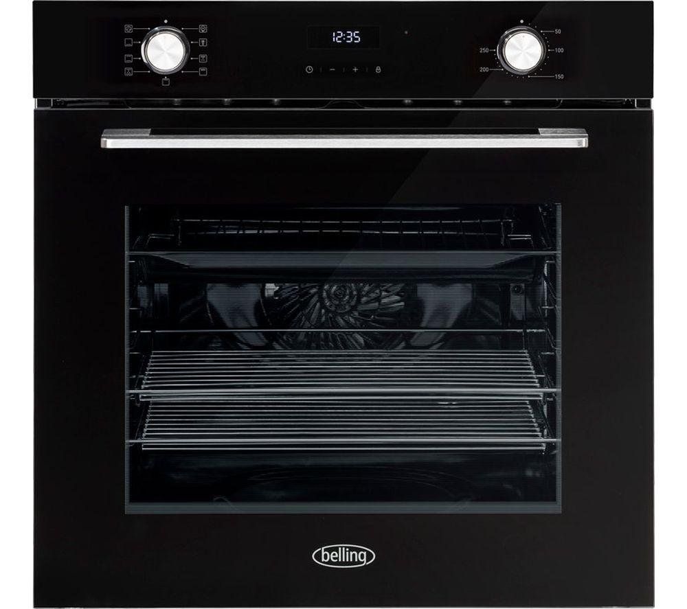 BELLING BI603MFC Electric Oven - Black, Black - Image 1