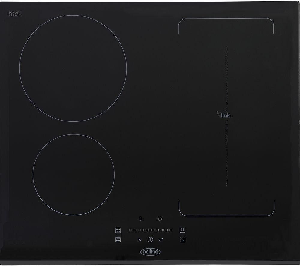 BELLING IHL603 59 cm Electric Induction Hob - Black, Black - Image 1