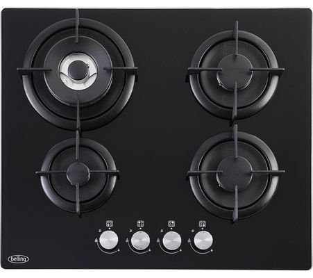 BELLING GTG603RI BLK 60 cm Gas Hob - Black, Black