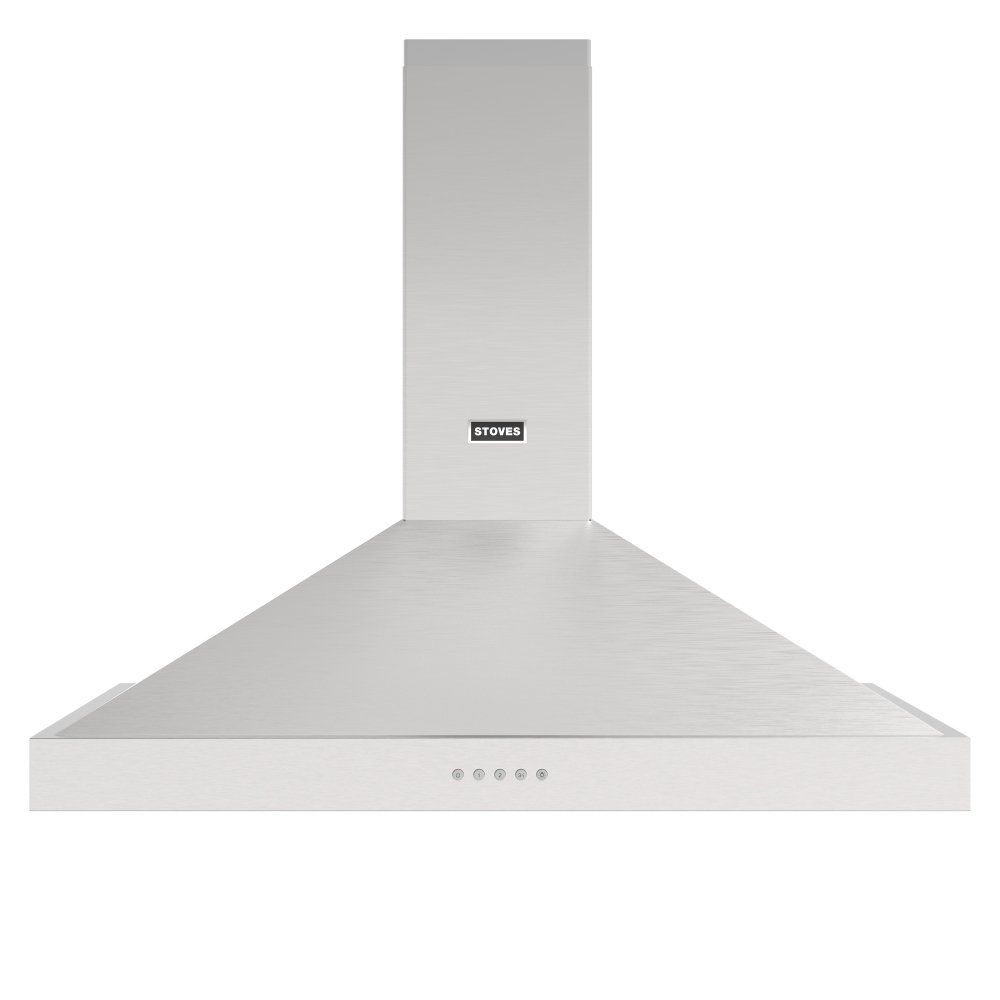 Stoves 444411655 Sterling 110PYR 110cm Chimney Cooker Hood - Stainless Steel - Image 1