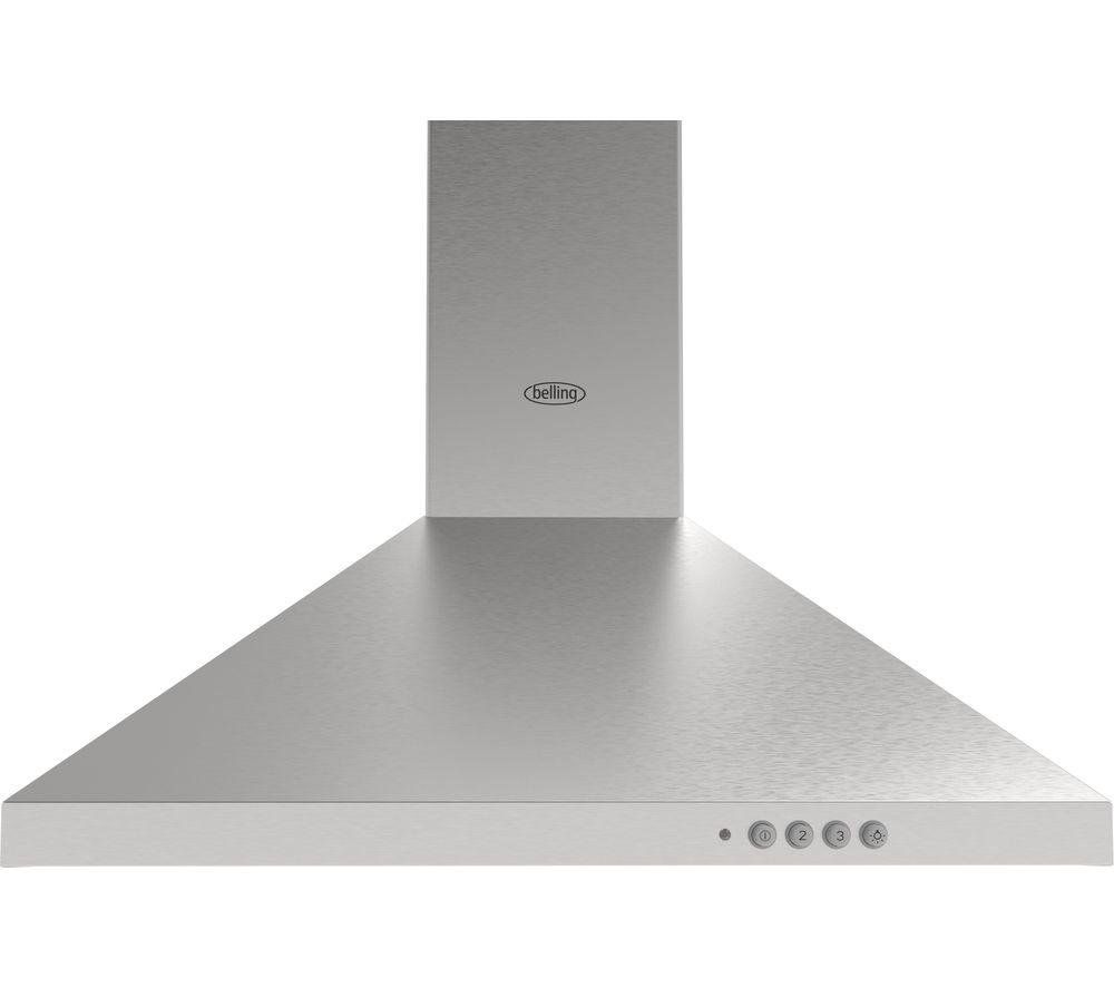 BELLING 603PYR Chimney Cooker Hood - Stainless Steel, Stainless Steel - Image 1