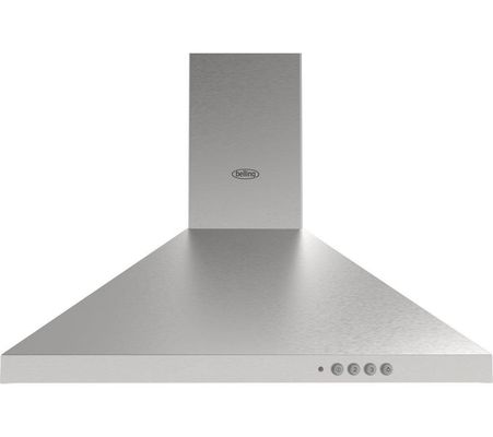 BELLING 603PYR Chimney Cooker Hood - Stainless Steel, Stainless Steel