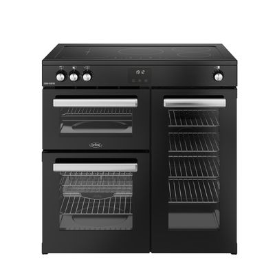 Belling BEL RCA COOKCENTRE 90EI BLK 11795 90cm Induction Range Cooker - BLACK