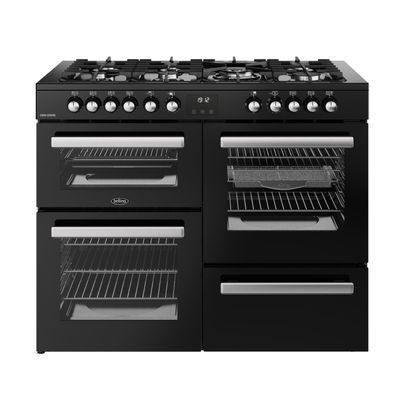 Belling BEL RCA COOKCENTRE 110DF BLK 11805 110cm Dual Fuel Range Cooker - BLACK
