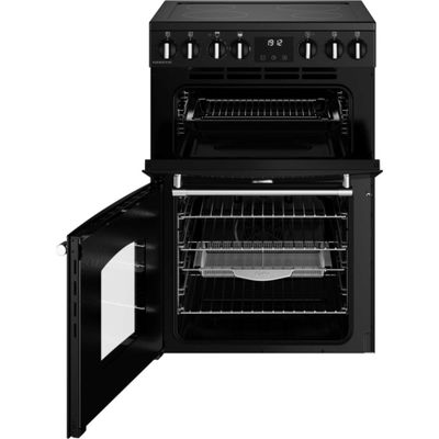 Belling BEL MRA FARMHOUSE 60E BLK 11810 60cm Ceramic Mini Range Cooker - BLACK