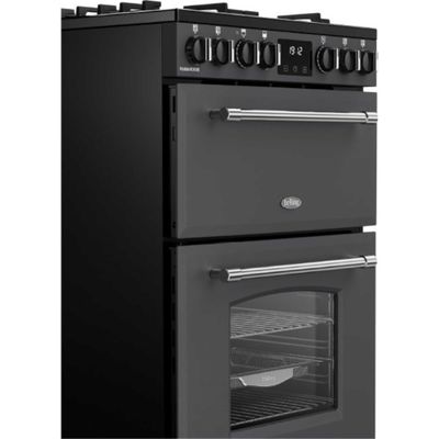 Belling BEL MRA FARMHOUSE 60DF ANT 11812 60cm Dual Fuel Mini Range Cooker - ANTHRACITE