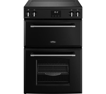 Belling BEL MRA FARMHOUSE 60EI BLK 11815 60cm Induction Mini Range Cooker - BLACK