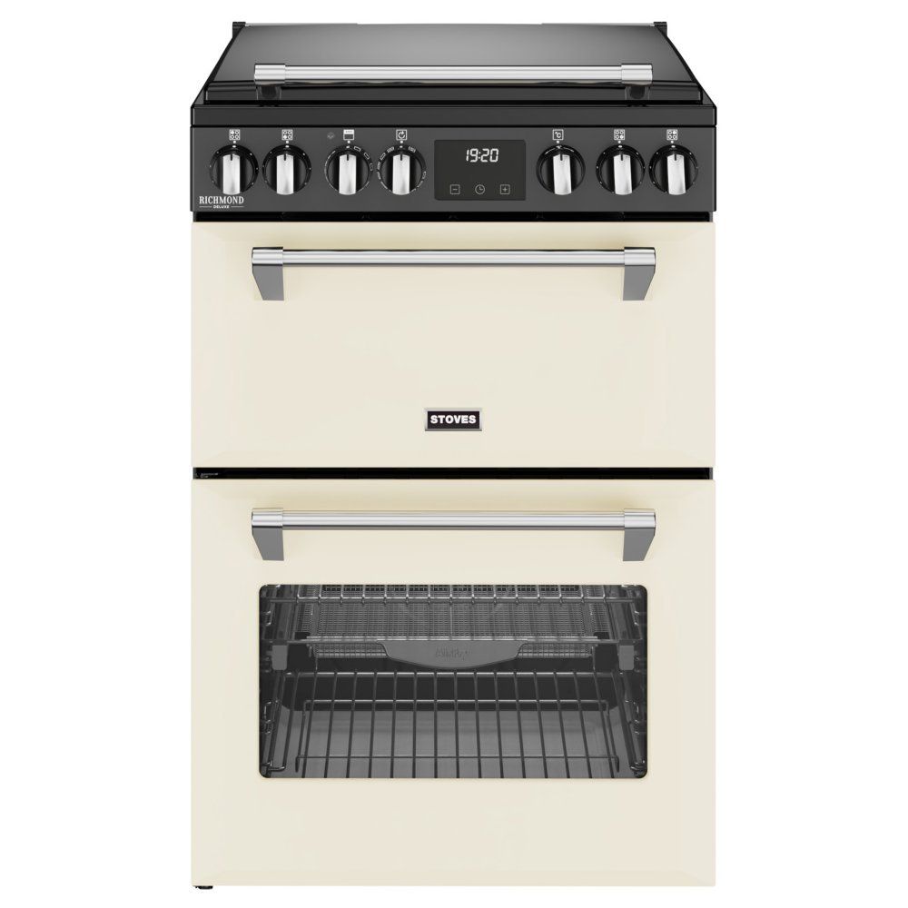 Stoves Richmond DX 60cm Electric Induction Cooker - Cream - Image 1