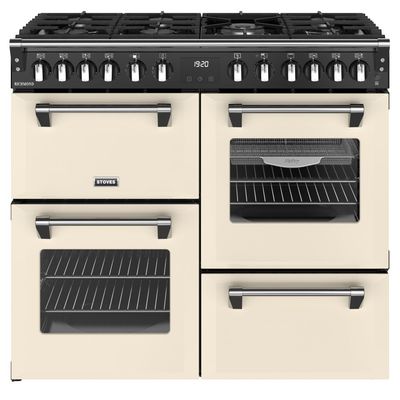 Stoves Richmond 100cm Dual Fuel Range Cooker - Cream