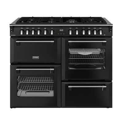 Stoves ST RCA RICH 110DF BLK 11862 Richmond 110cm Dual Fuel Range Cooker - BLACK