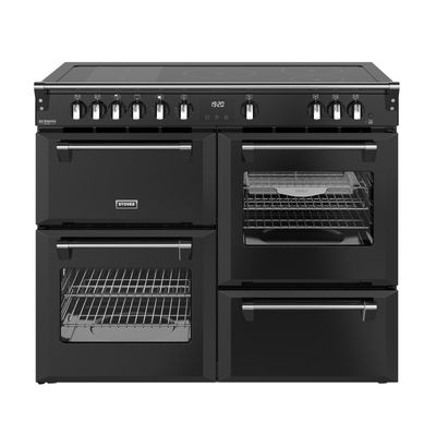 Stoves ST DX RCA RICH 110EI RTY BLK 11878 Richmond DX 110cm Induction Range Cooker - BLACK