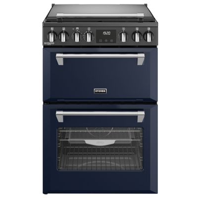 Stoves ST DX MRA RICH 60DF MBL 60cm Dual Fuel Mini Range Cooker 11995 - MIDNIGHT BLUE