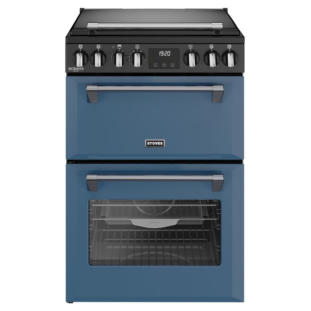 Stoves Richmond DX 60cm Electric Induction Cooker - Twilight Blue - Image 1