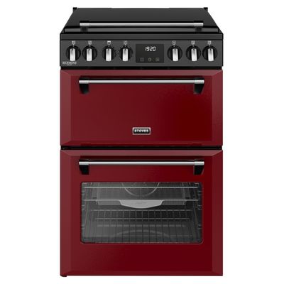 Stoves Richmond DX 60cm Electric Induction Cooker - Garnet Red