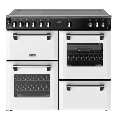 Stoves ST DX RCA RICH 100EI RTY IWH 12022 Richmond DX 100cm Induction Range Cooker - ICE WHITE