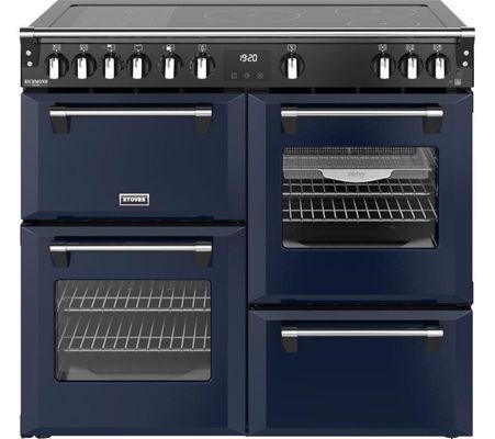 Stoves ST DX RCA RICH 100EI RTY MBL 12024 Richmond DX 100cm Induction Range Cooker - MIDNIGHT BLUE