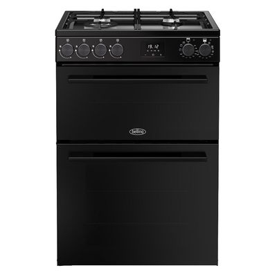 Belling Vision 60cm Dual Fuel Cooker - Black