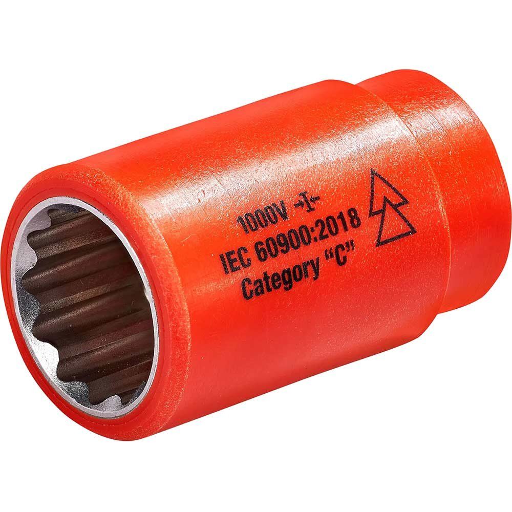 ITL 1/2" Drive Insulated Bi Hexagon Socket 1/2" 19mm - Image 1