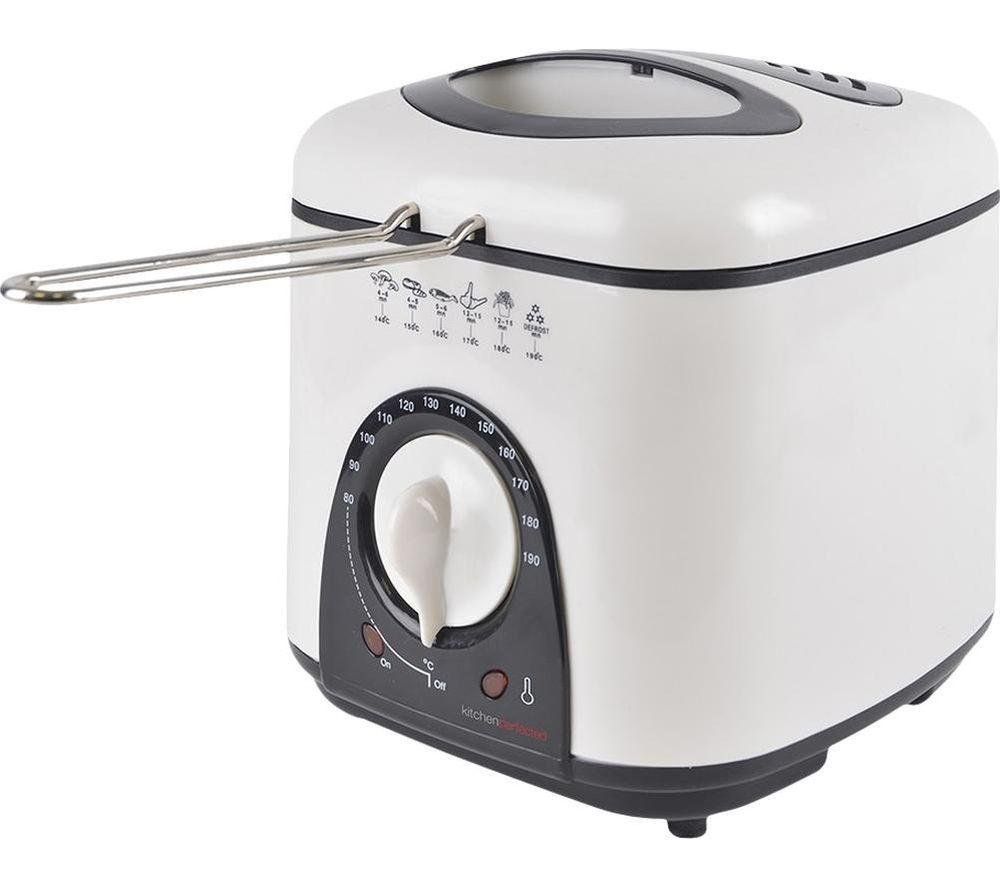 KITCHEN E6010WI Air Fryer - White, Cream - Image 1