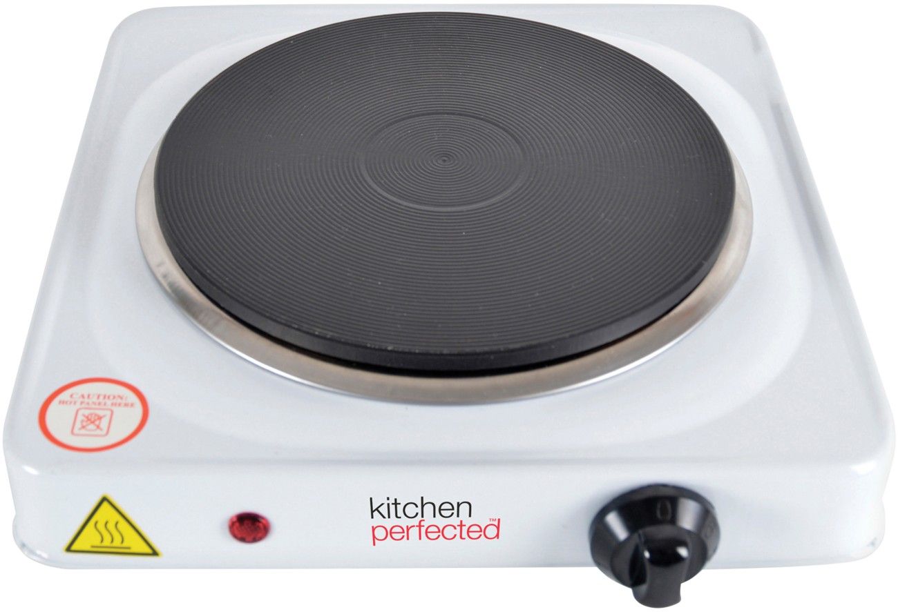 Single Hotplate White - White - Image 1