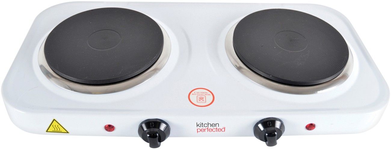 Double Hotplate White - White - Image 1