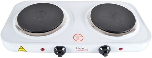 Double Hotplate White - White