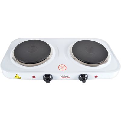 Double Hotplate White - White - Thumbnail 2