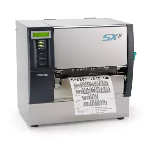 Toshiba B-SX8T 300dpi 8inch Wide Industrial Label Printer - Image 1