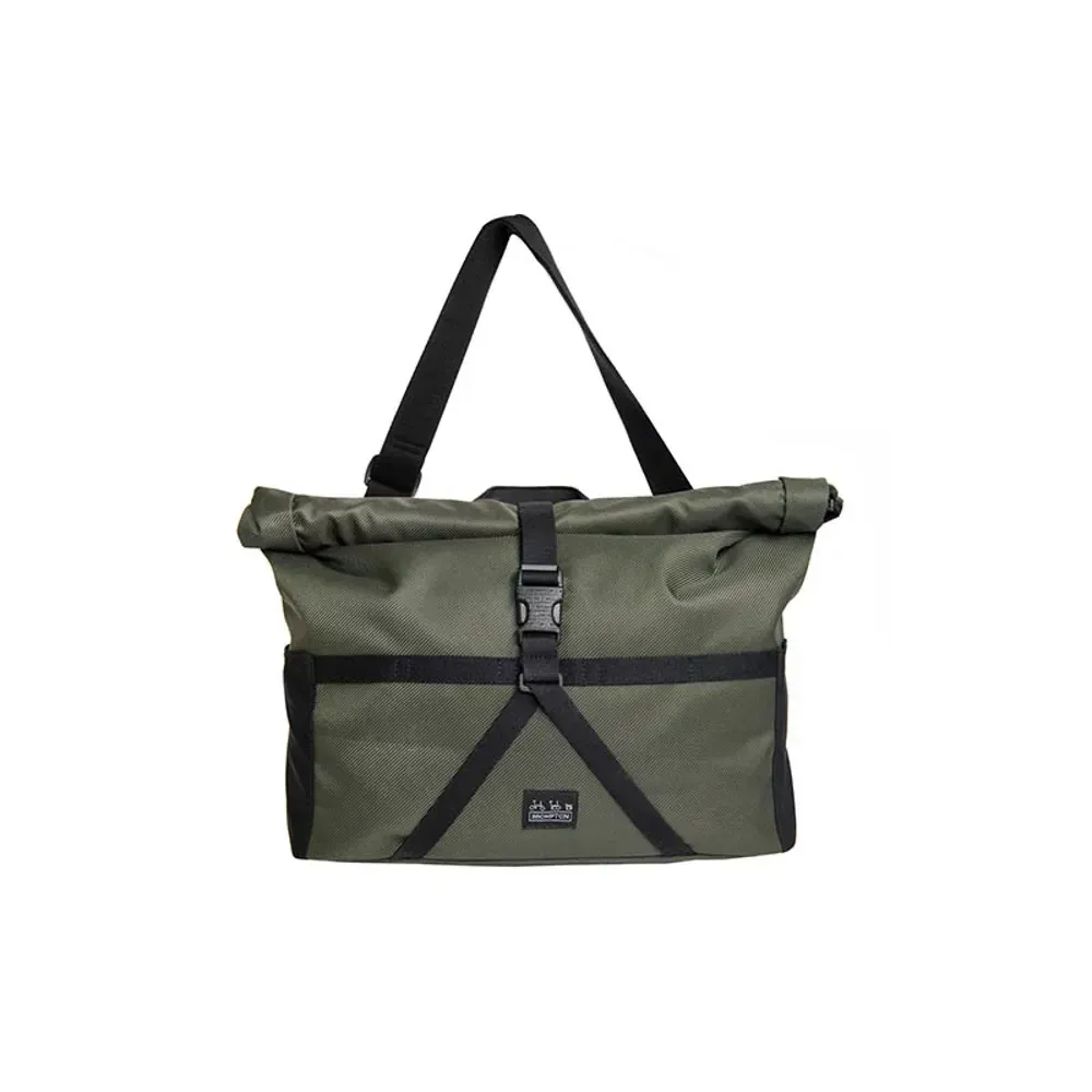 Brompton Borough Bag with Frame Medium Olive - Image 1