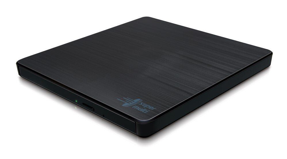 Hitachi-Lg Gp60nb60 8X Dvd-Rw Usb 2.0 Black Slim External Optical Drive - Image 1