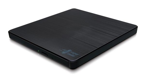 Hitachi-Lg Gp60nb60 8X Dvd-Rw Usb 2.0 Black Slim External Optical Drive
