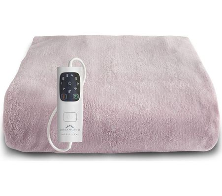 DREAMLAND Snuggle Up Velvet Heated Throw - Pink, 160 x 120 cm - Thumbnail 2