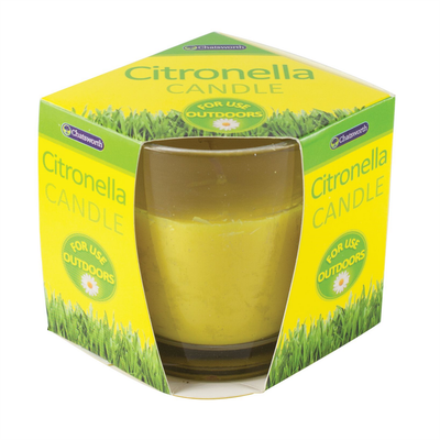151 Products Citronella Glass Candle - Multi