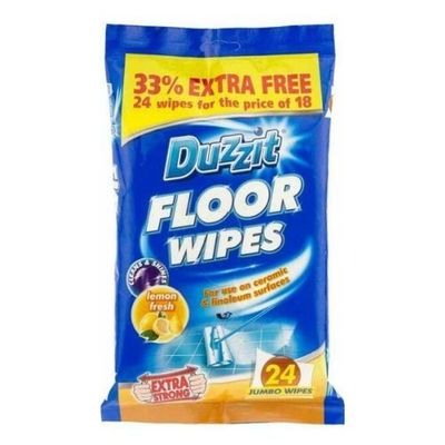 Duzzit Floor Wipes 24pk
