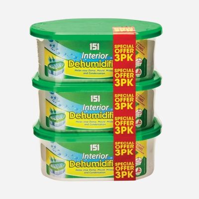 Pack of 3 Interior Dehumidifiers by 151 Products - Multi - Thumbnail 2