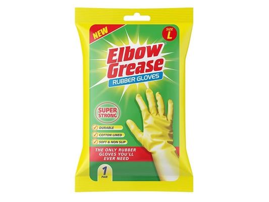 Elbow EG26 Super Strong Rubber Gloves Large Eg26