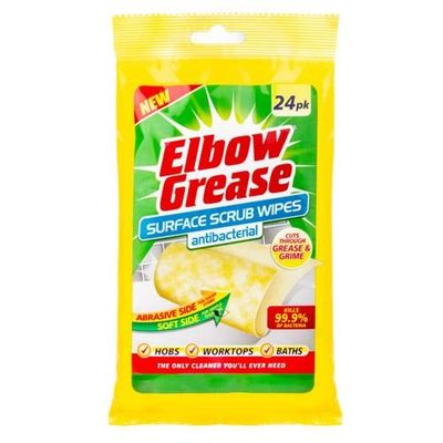 Elbow EG30 Surface Scrub Wipes X 24 Eg30 - Thumbnail 2