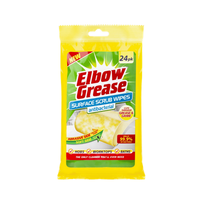 Elbow EG30 Surface Scrub Wipes X 24 Eg30 - Thumbnail 3