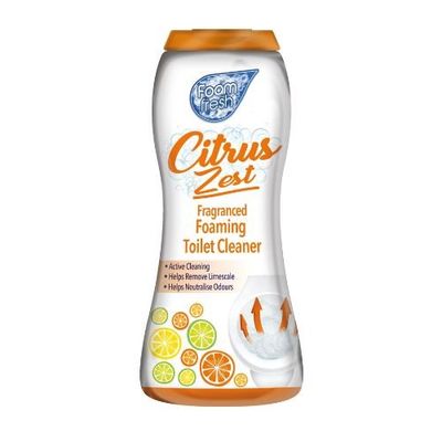 Foam Fresh Citrus Zest Foaming Toilet Cleaner 370g